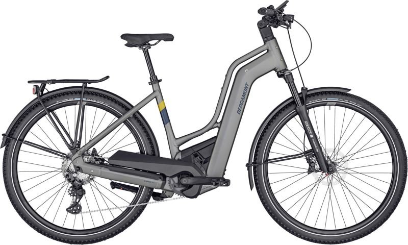 Bergamont E-Horizon Premium SUV Amsterdam Matt Chrome Silver Bergamont E-Horizon Premium SUV Amsterdam Matt Chrome Silver