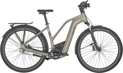 Bergamont E-Horizon Elite 7 Belt Lady shiny taupe brown