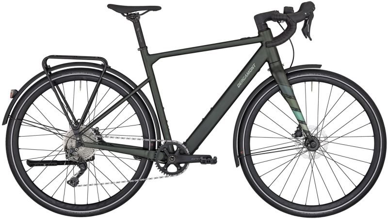 Bergamont E-Sweep Adventure Matt Olive Black Bergamont E-Sweep Adventure Matt Olive Black