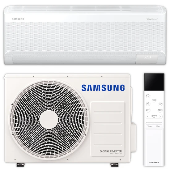 ar60_set_1_1 Samsung Split Klimaanlage Komplett-Set | WindFree Comfort | AR60F18C1AWNX | 5,0 kW – Bild 1