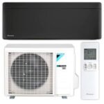 DAIKIN Split Klimaanlage Set | Stylish C-Serie | schwarz | 2,0 kW Quick Connect